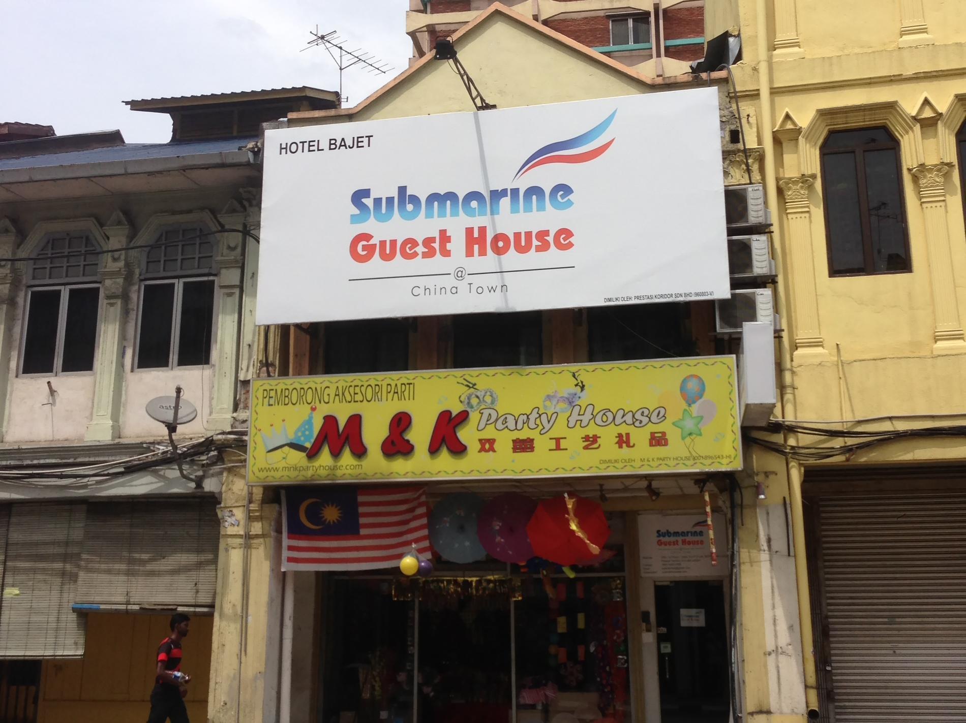 Submarine Guest House China Town Kuala Lumpur Kültér fotó